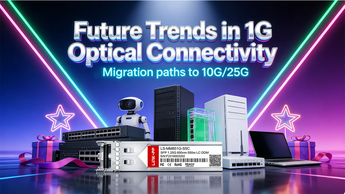Future Trends in 1G Optical Connectivity