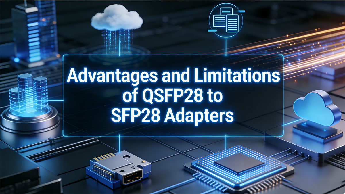 مزايا وعيوب محولات QSFP28 إلى SFP28