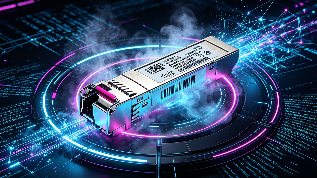نظرة عامة على جهاز الإرسال والاستقبال الضوئي Cisco GLC-BX-D