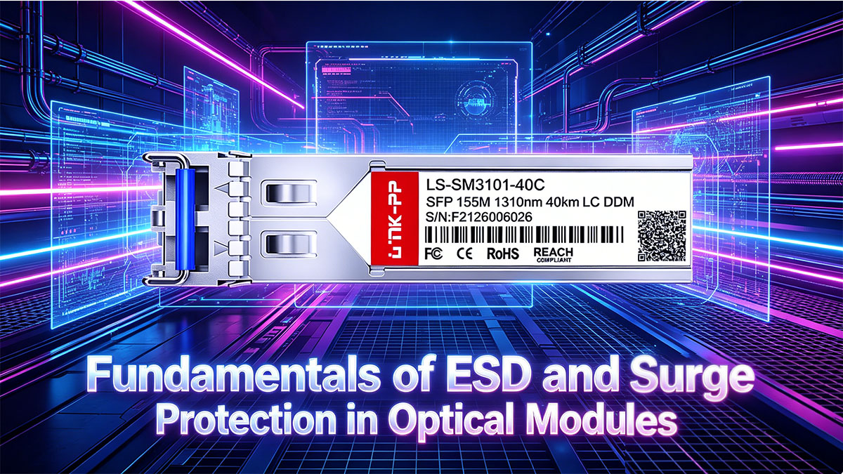 Dasar-Dasar ESD dan Proteksi Lonjakan Tegangan pada Modul Optik