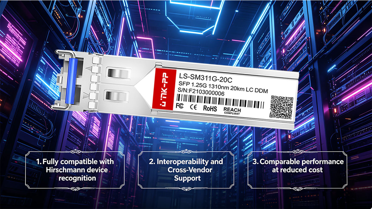 LINK-PP Compatible Alternative to Hirschmann M-SFP-LX-LC