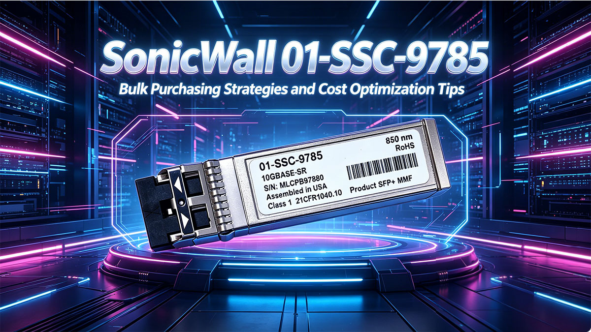 SonicWall 01-SSC-9785 Strategi Pembelian Massal dan Kiat Optimalisasi Biaya