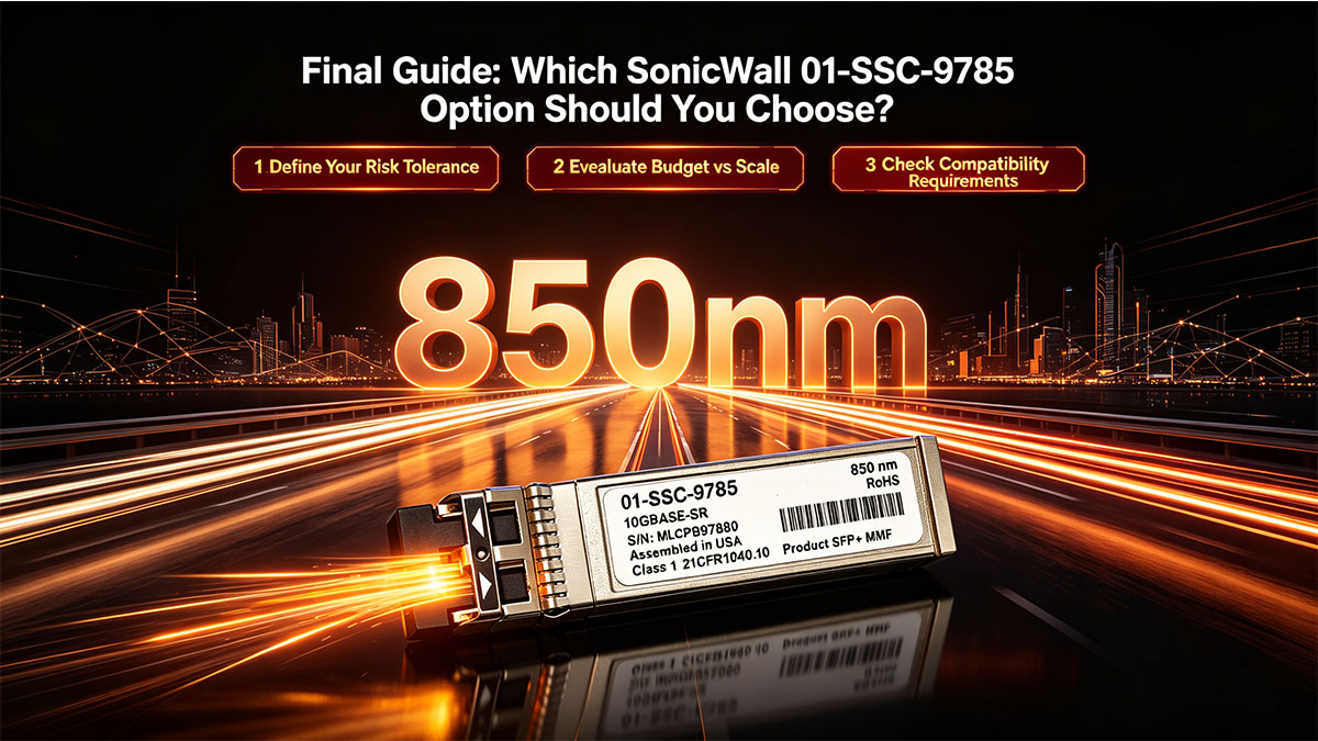 Opsi SonicWall 01-SSC-9785 Mana yang Harus Anda Pilih?