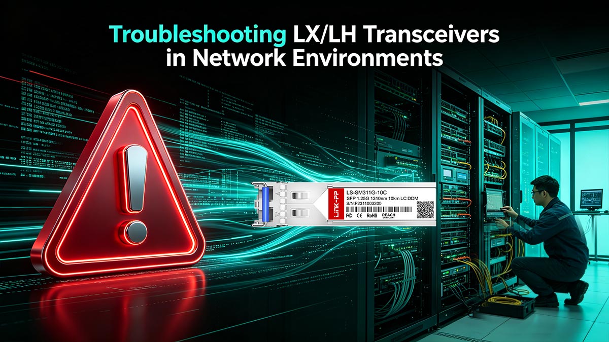 Solución de problemas de los transceptores LX LH en entornos de red