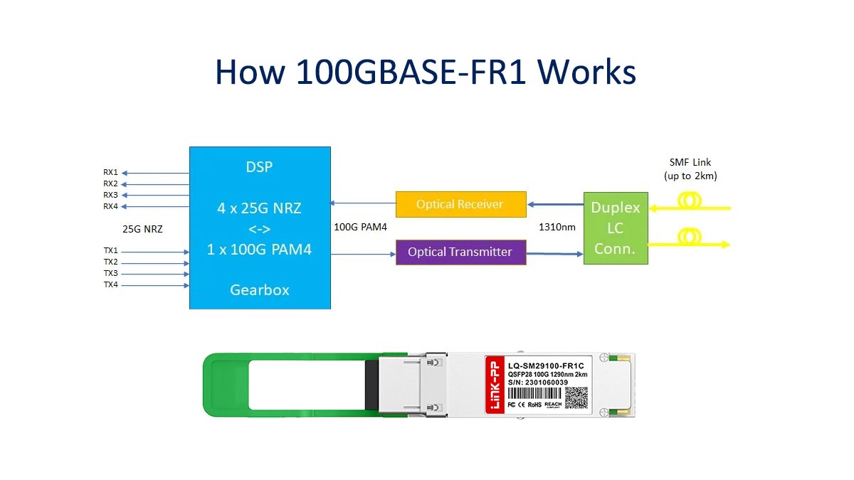 How 100GBASE-FR1 Works (PAM4 + FEC Explained Simply)