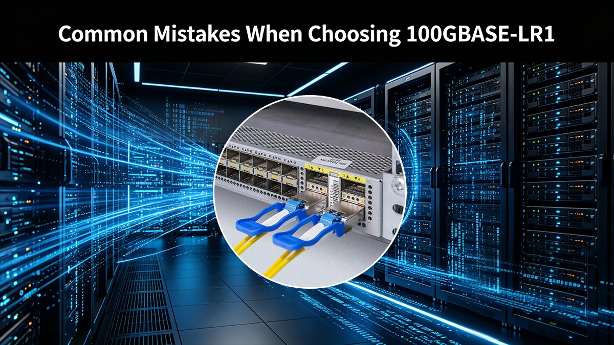 Errori comuni nella scelta di 100GBASE-LR1