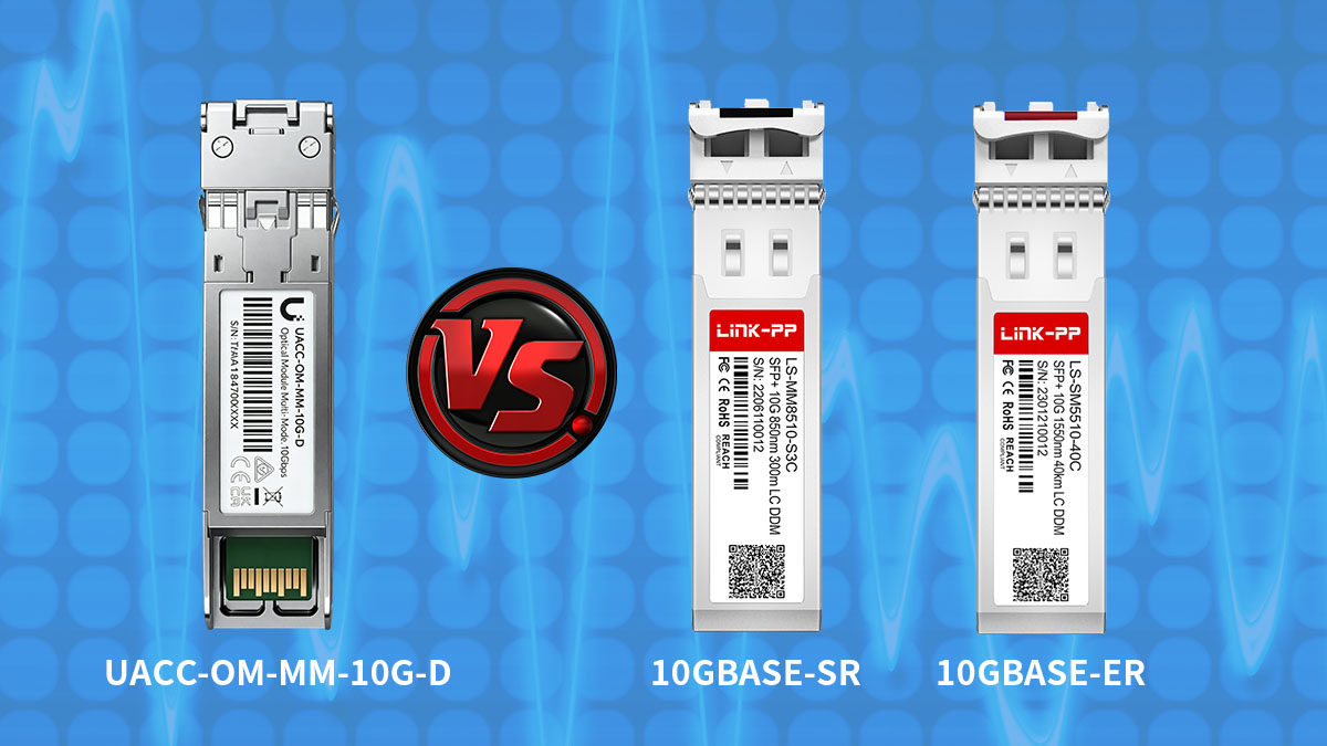 Confronto con moduli SFP+ 10G simili