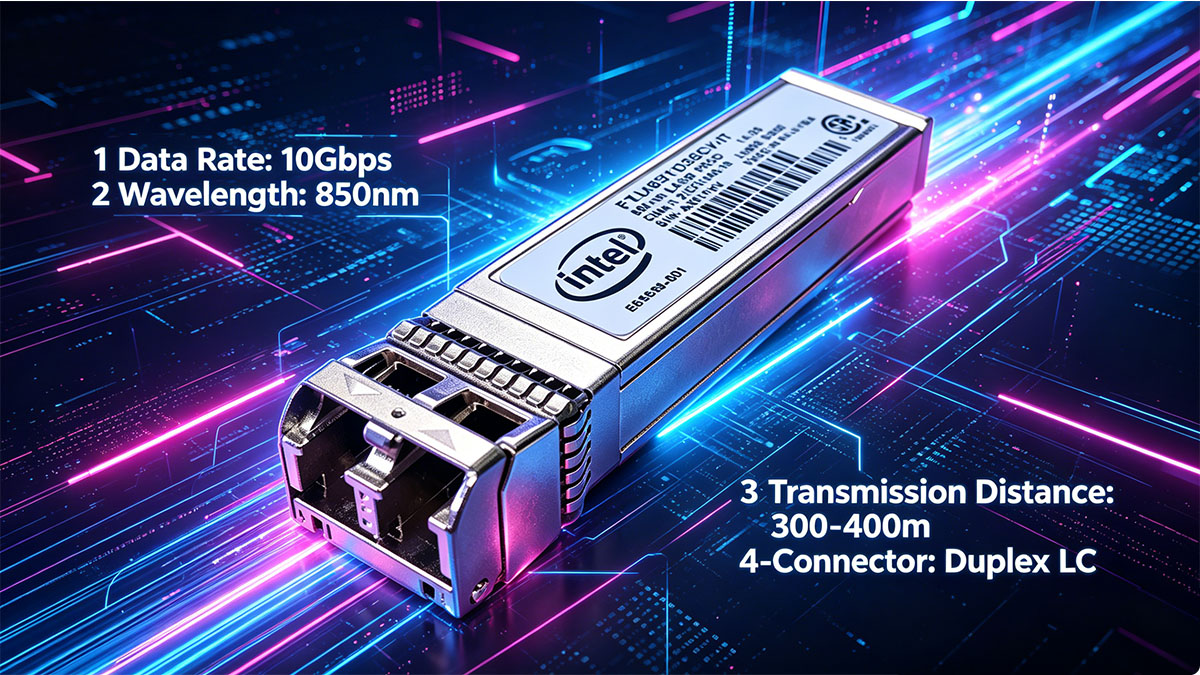 Core Specifications of Intel E10GSFPSR