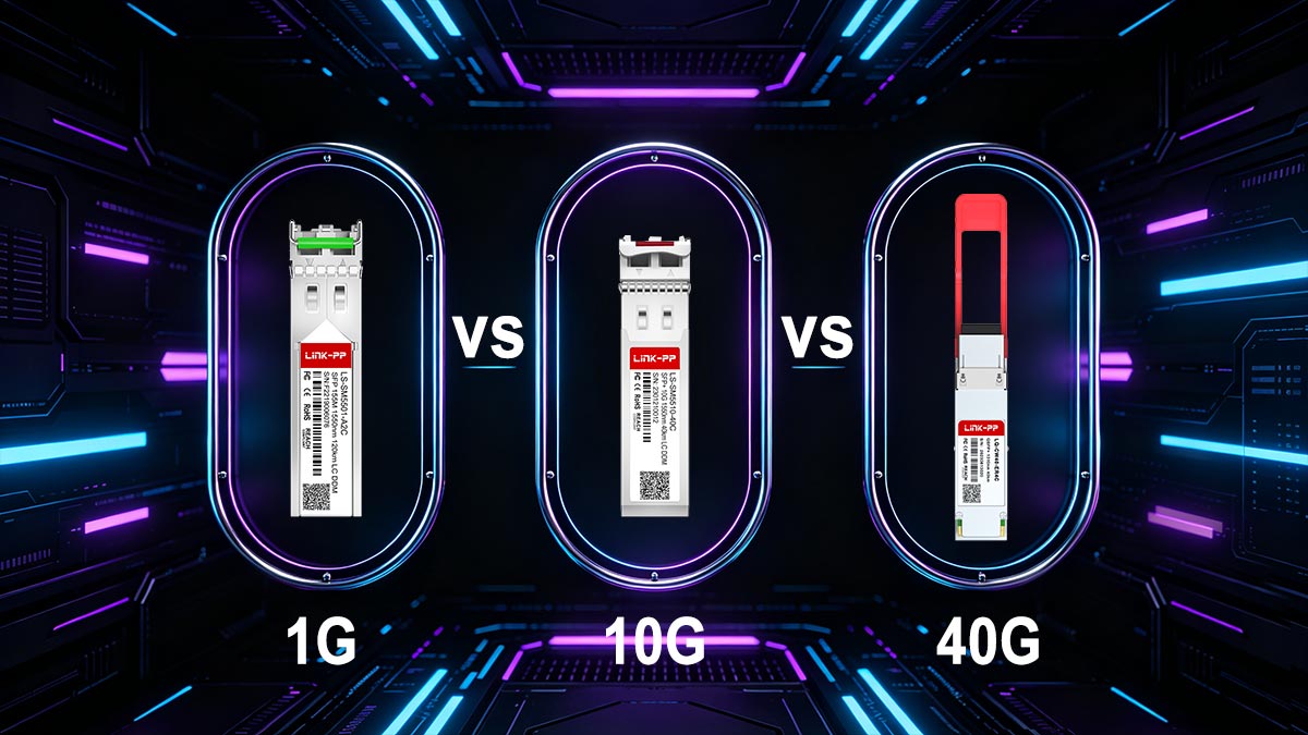 Comparaison des indicateurs de performance des ports SFP, SFP+ et QSFP