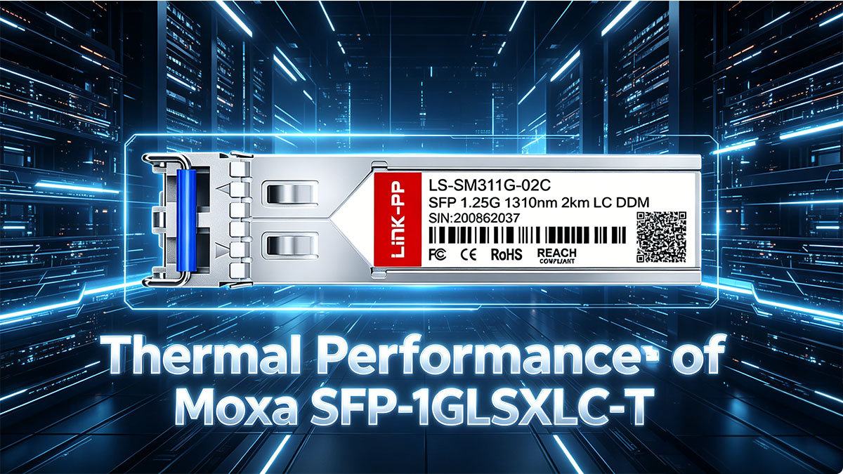 Thermal Performance of Moxa SFP-1GLSXLC-T