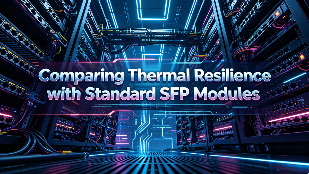 Comparing Thermal Resilience with Standard SFP Modules