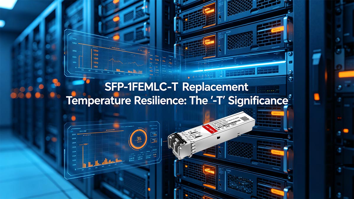 SFP-1FEMLC-T交換用の温度耐性 -Tの重要性