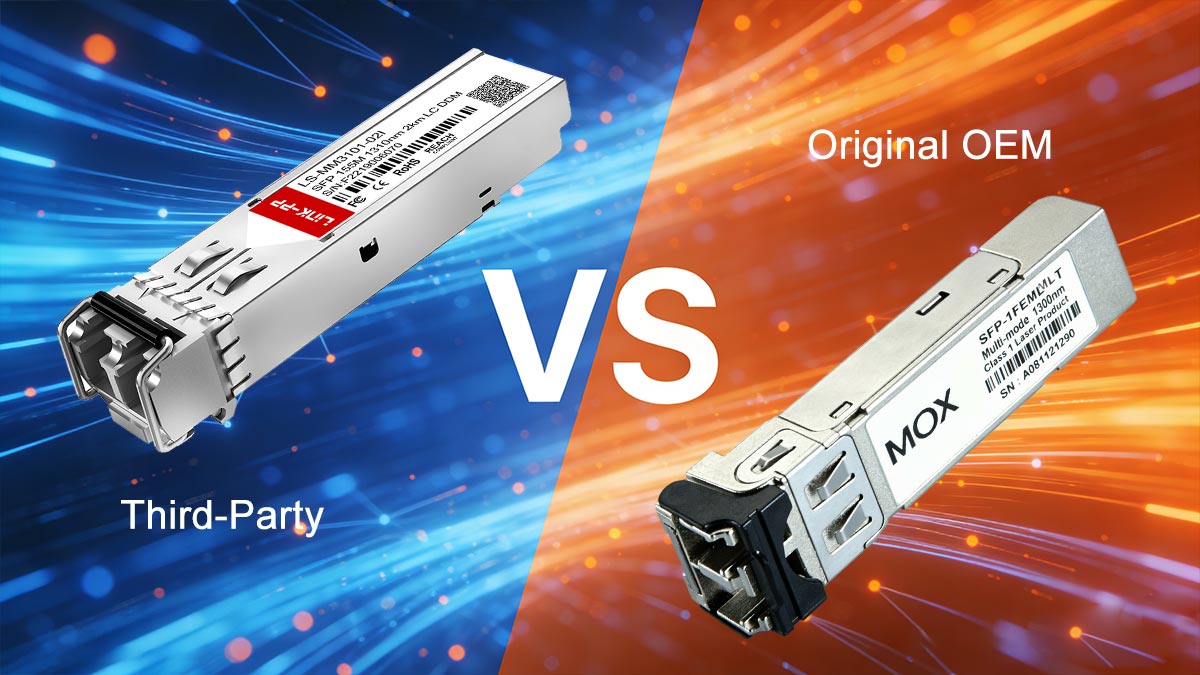 サードパーティ製SFP-1FEMLC-Tと純正OEMモジュールAの性能比較