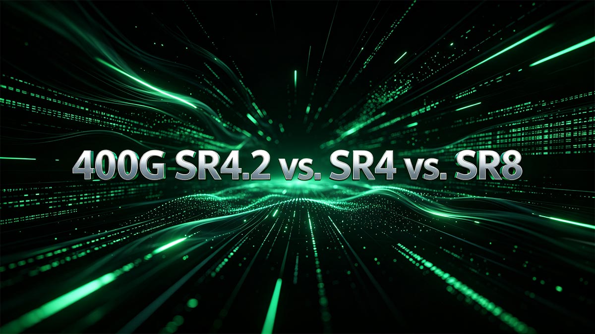 400G SR4.2 vs. SR4 vs. SR8