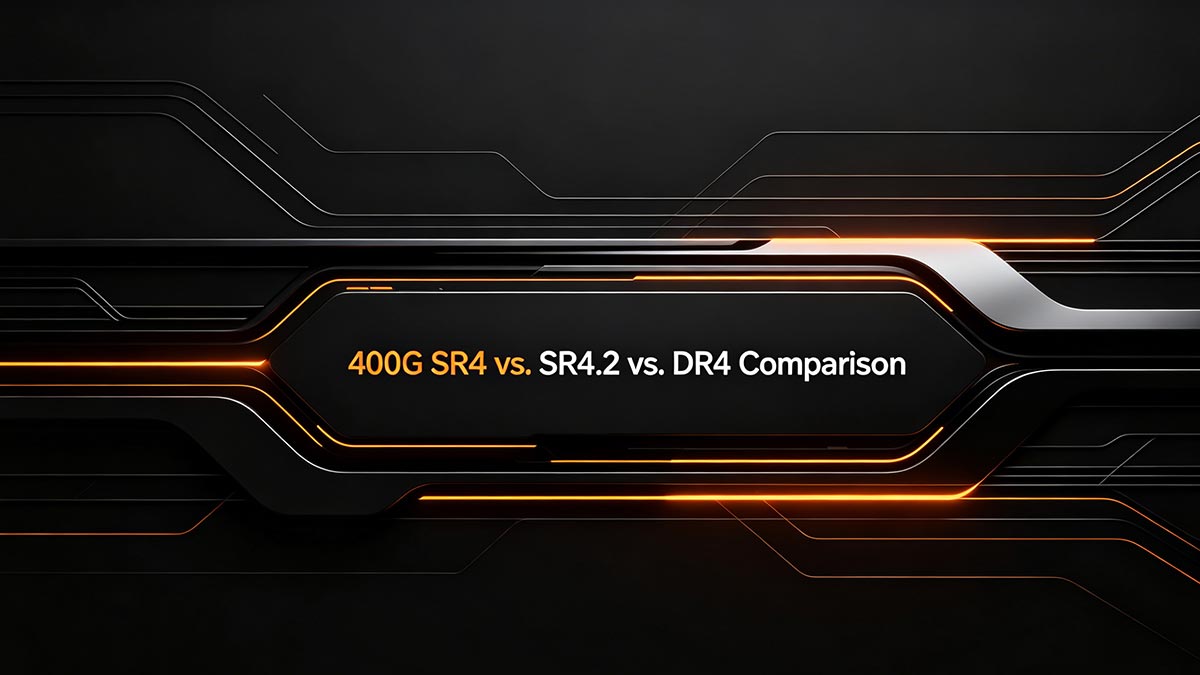 400G SR4 vs. SR4.2 vs. DR4 Comparison
