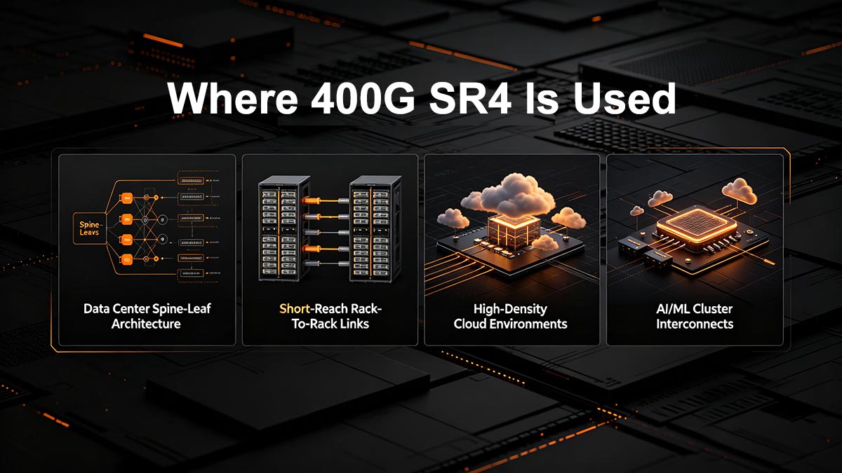 Where 400G SR4 Is Used (Real Deployment Scenarios)