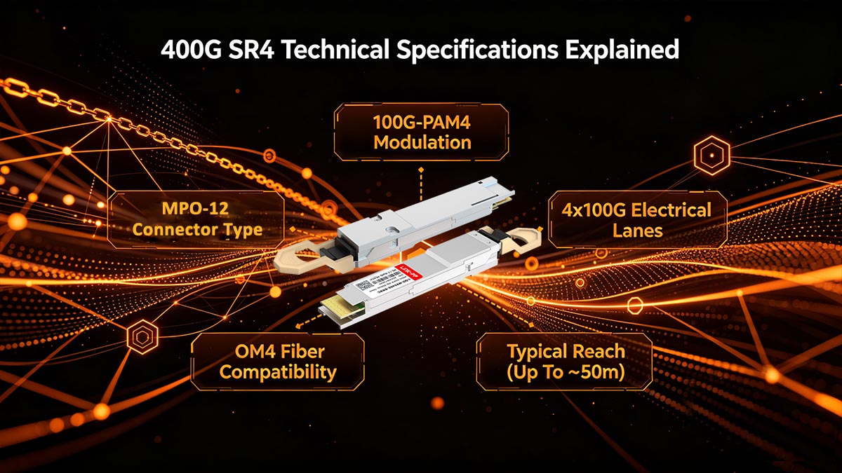 400G SR4 Technical Specifications Explained