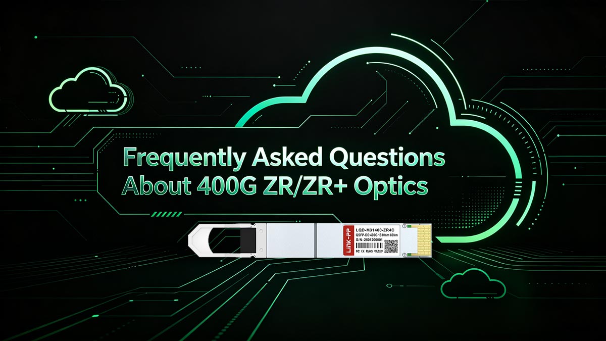 Preguntas frecuentes sobre la óptica 400G ZR/ZR+