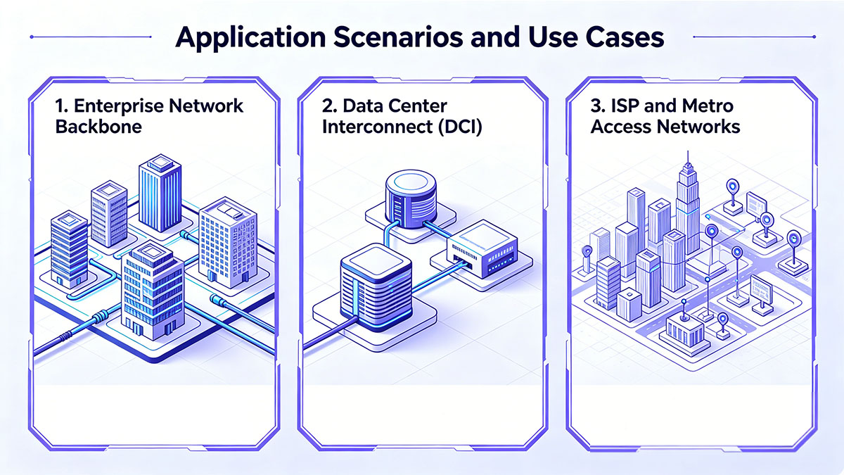 Scénarios d'application et cas d'utilisation