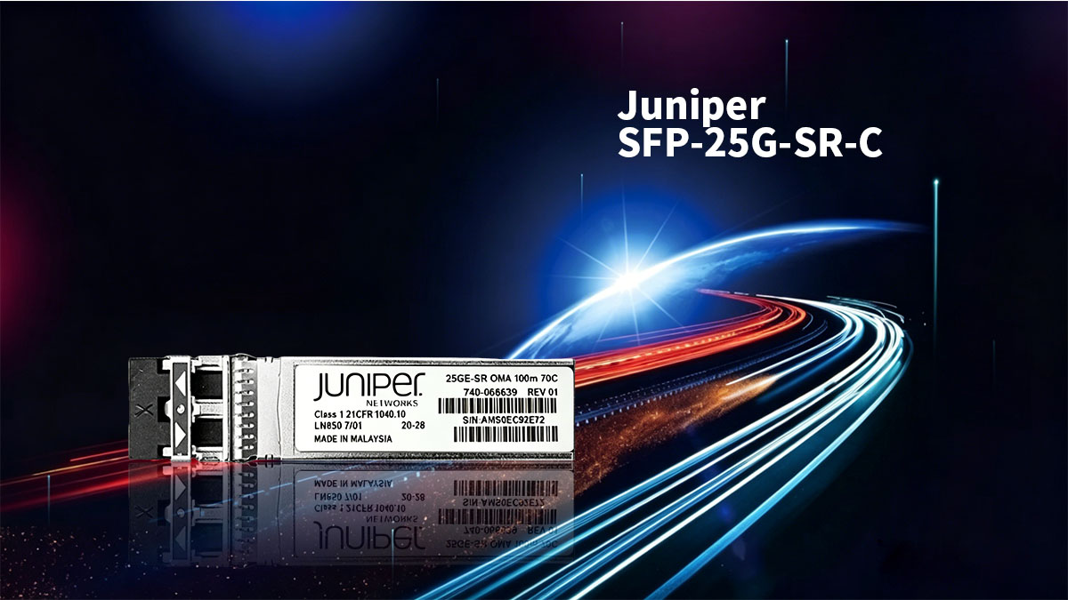 Visão geral do Juniper SFP-25G-SR-C
