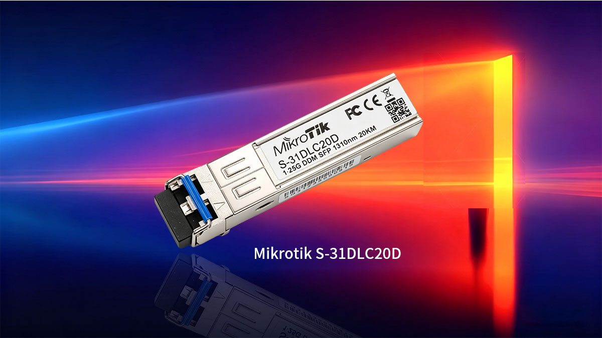 O que é o Mikrotik S-31DLC20D?