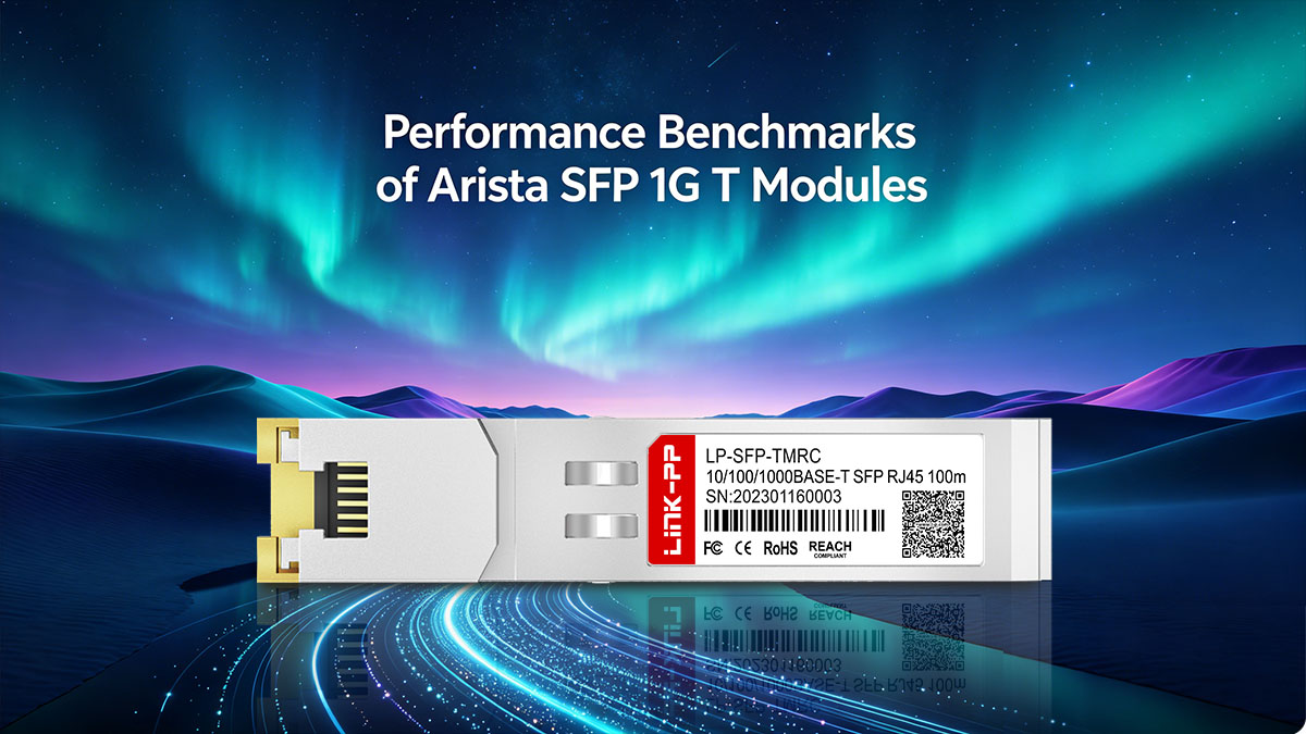 Pruebas de rendimiento de los módulos Arista SFP 1G T