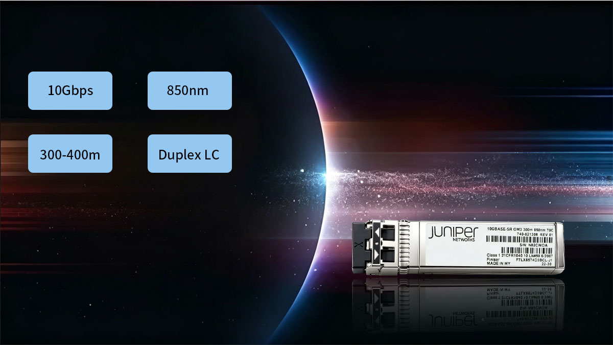 Juniper SFPP-10G-SR-C Datasheet Key Specifications