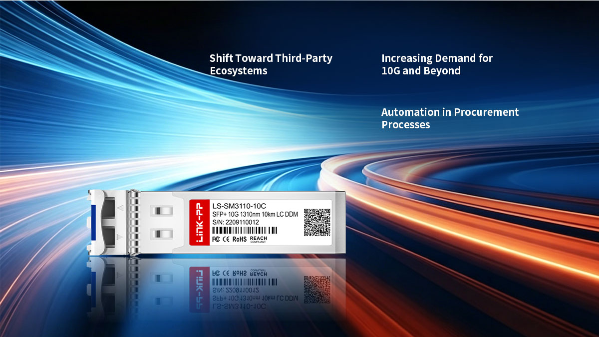 Tendencias futuras en la adquisición de transceptores SFP+