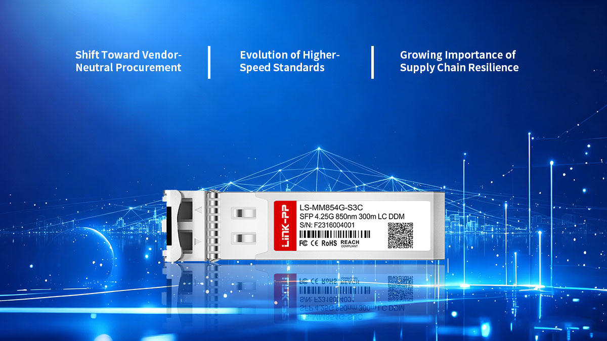 Tendencias futuras en la adquisición de transceptores Fibre Channel