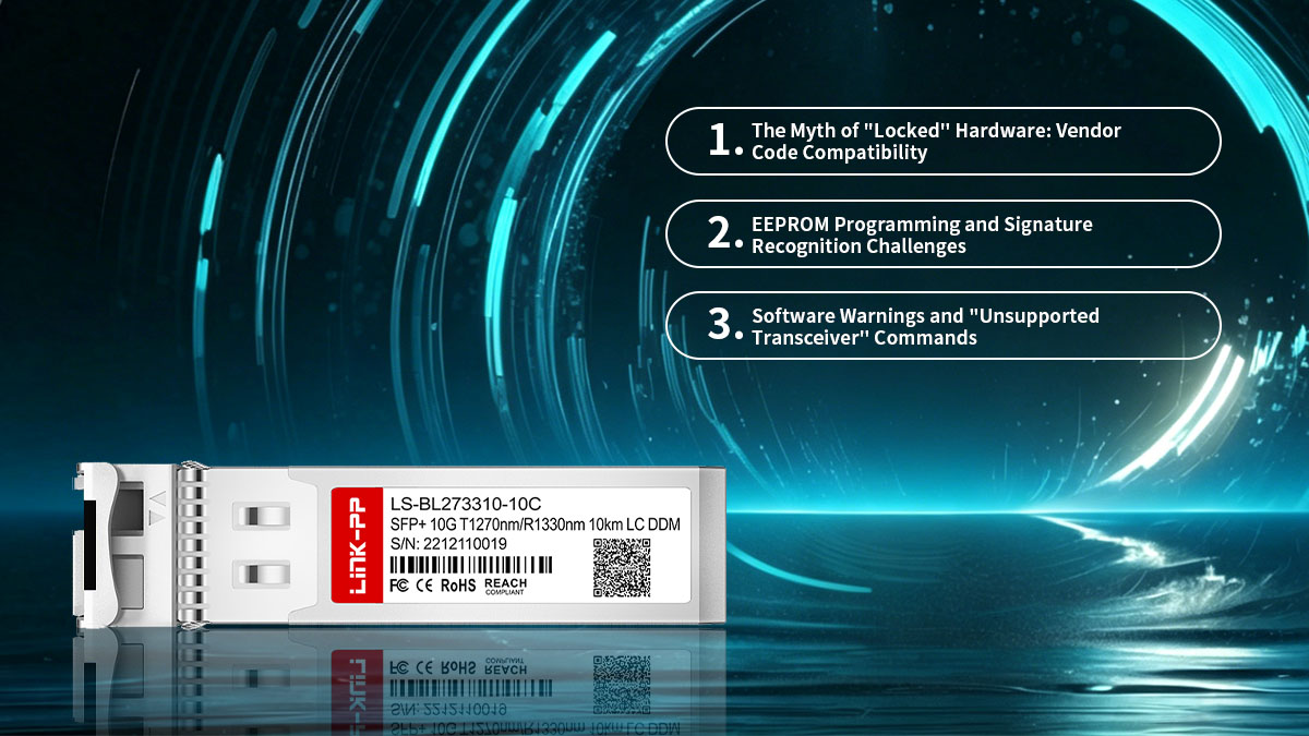 Auditoria de incompatibilidade de marcas usando SFP BiDi 10G em ambientes com múltiplos fornecedores