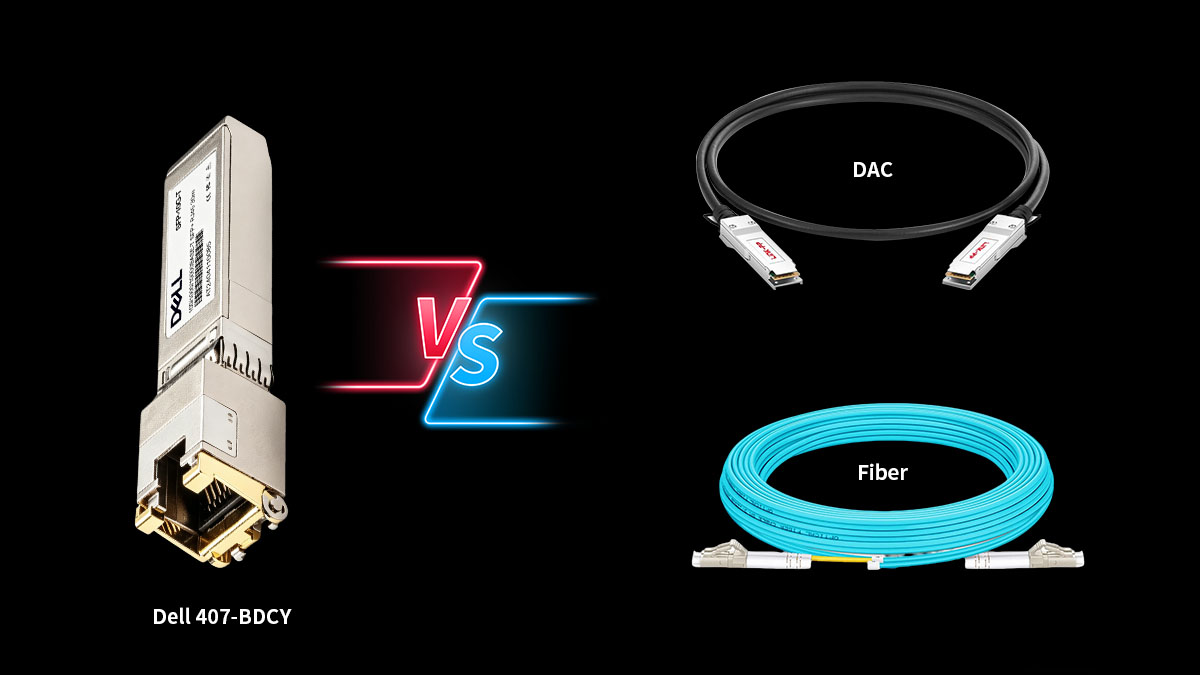 Dell 407-BDCY vs. DAC vs. Fibre&nbsp;: Quelle option offre le meilleur rapport qualité-prix&nbsp;?