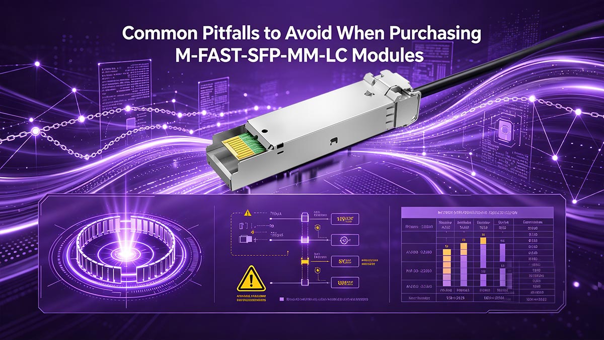 M-FAST-SFP-MM-LCモジュールを購入する際に避けるべき一般的な落とし穴