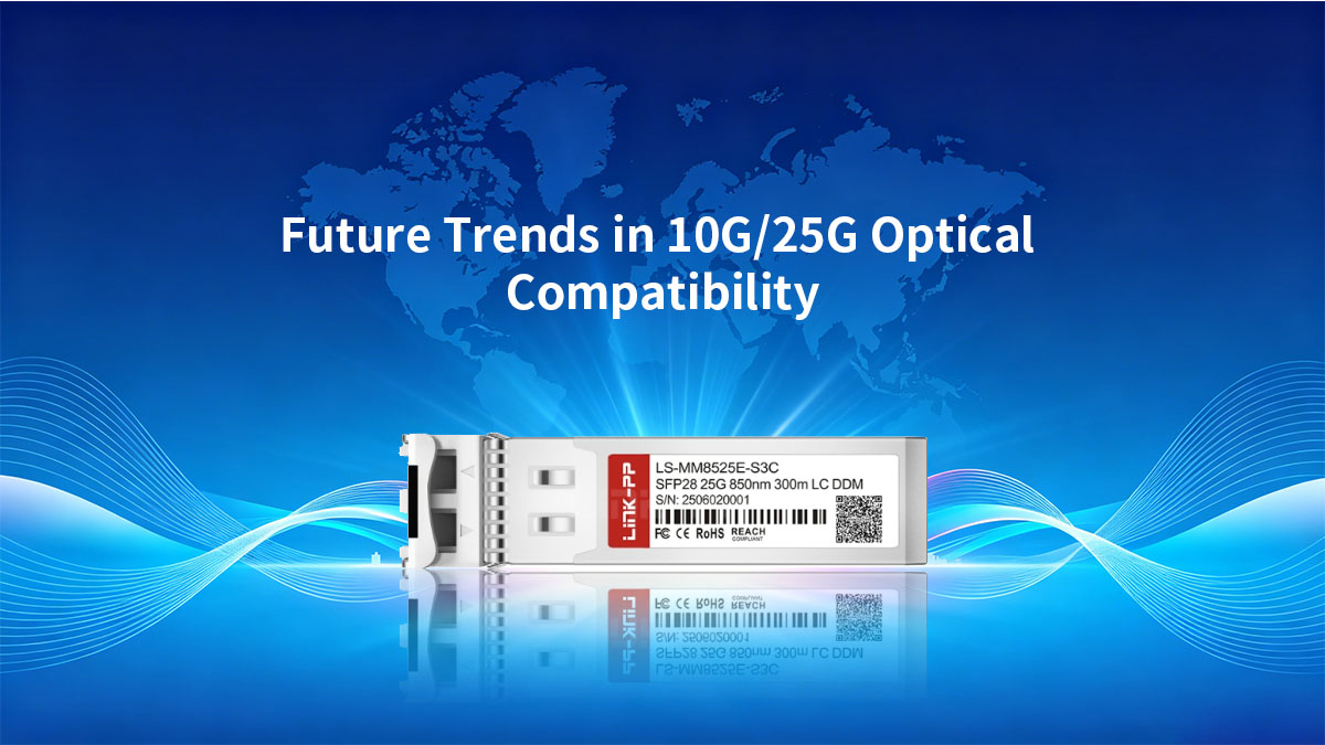 Tendências futuras na compatibilidade óptica de 10G/25G