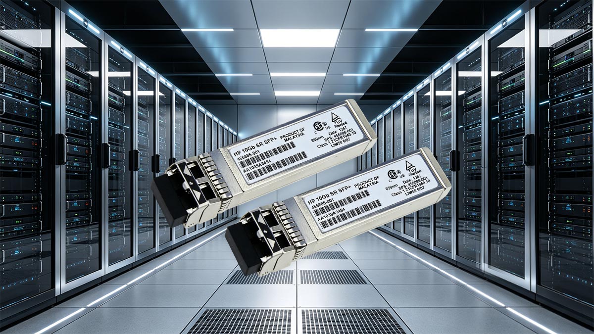 ¿Qué es el transceptor HPE BLC 10G SFP+ SR 455883-B21?