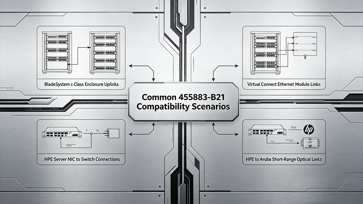 Escenarios de compatibilidad comunes 455883-B21
