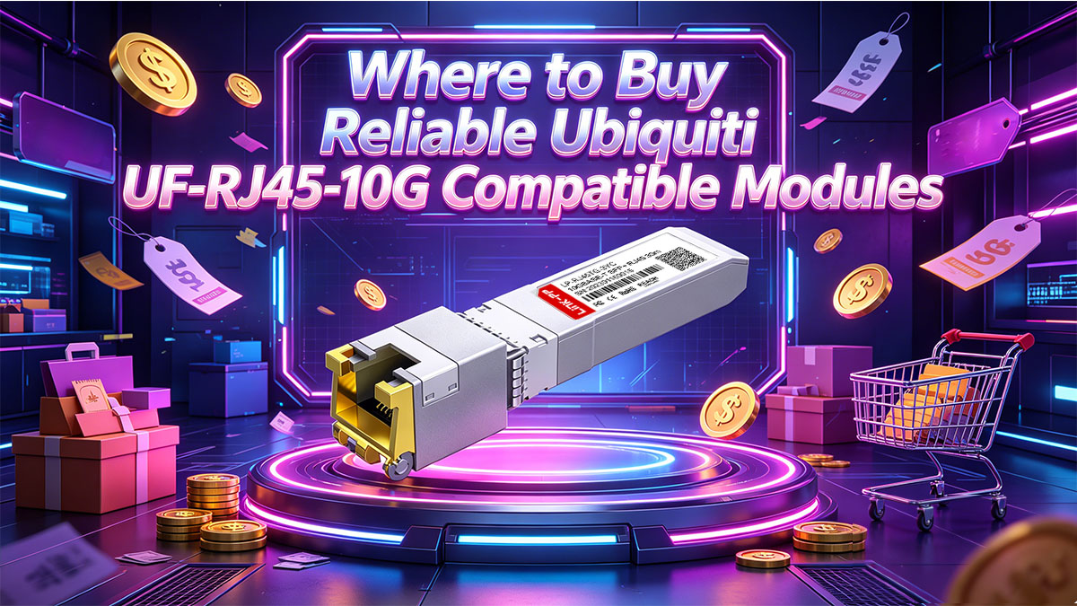 Onde comprar módulos Ubiquiti UF-RJ45-10G compatíveis e confiáveis?