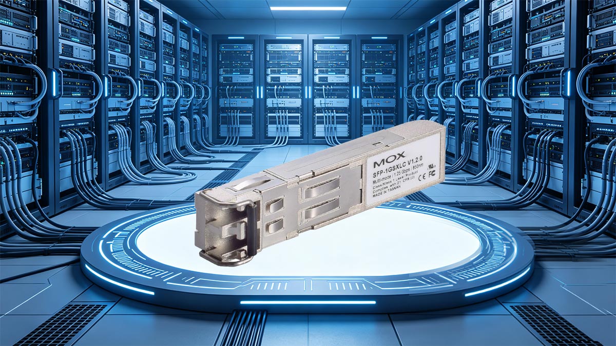 O que é o SFP-1GLSXLC e por que ele é importante em redes industriais?