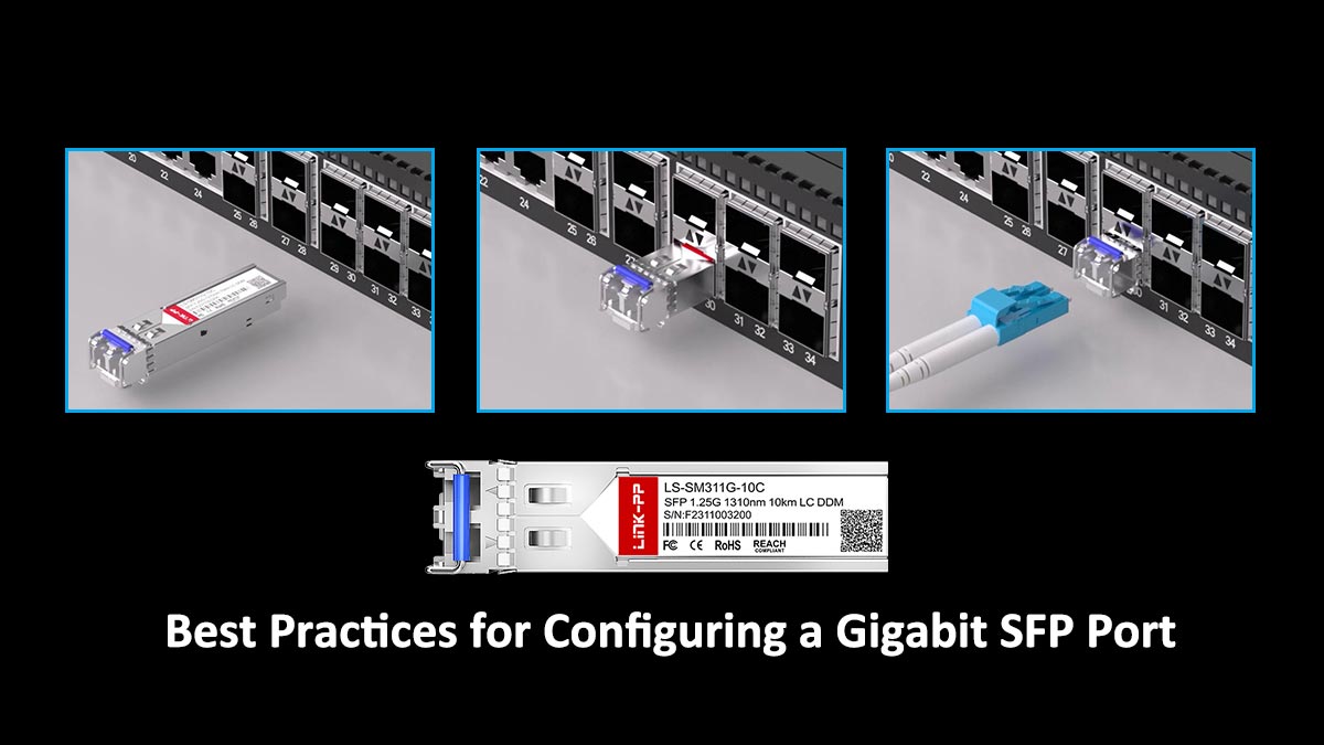 Buenas prácticas para configurar un puerto SFP Gigabit