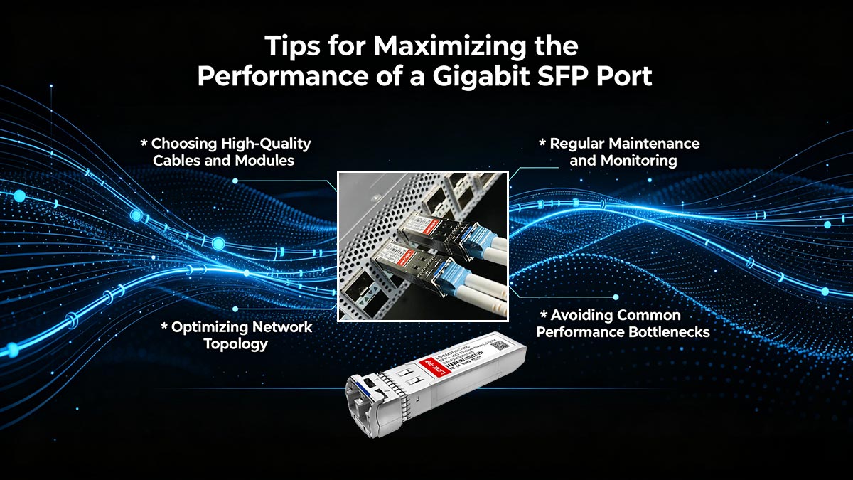Consejos para maximizar el rendimiento de un puerto SFP Gigabit