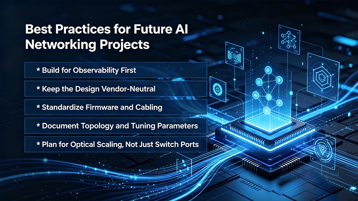 Best Practices for Future AI Networking Projects