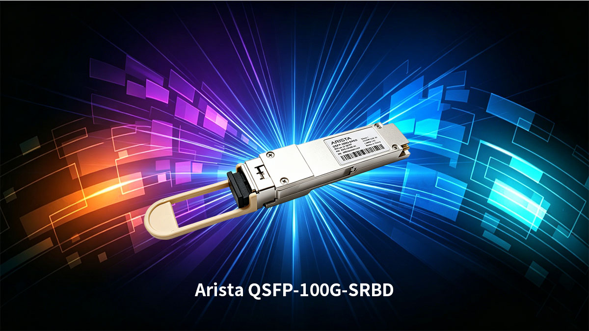 Descripción general del Arista QSFP-100G-SRBD