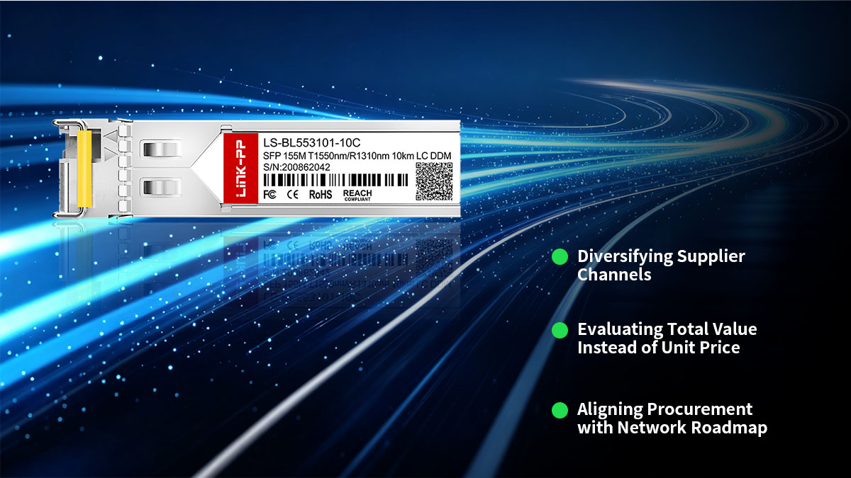 Approches d'approvisionnement stratégique pour Cisco GLC-FE-100BX-D