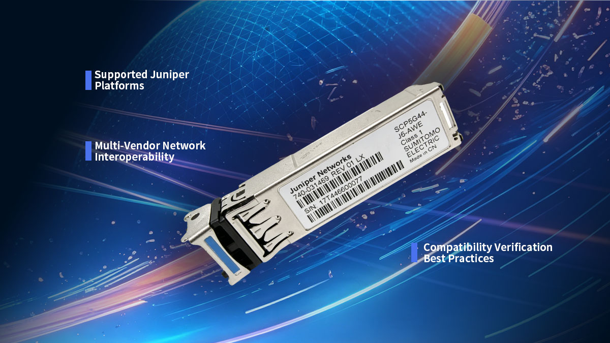 Considerações sobre a compatibilidade do Juniper SFP-LX10
