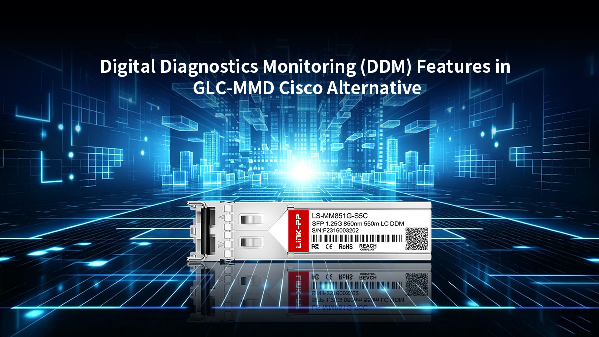 Recursos de Monitoramento de Diagnóstico Digital (DDM) na Alternativa GLC-MMD da Cisco