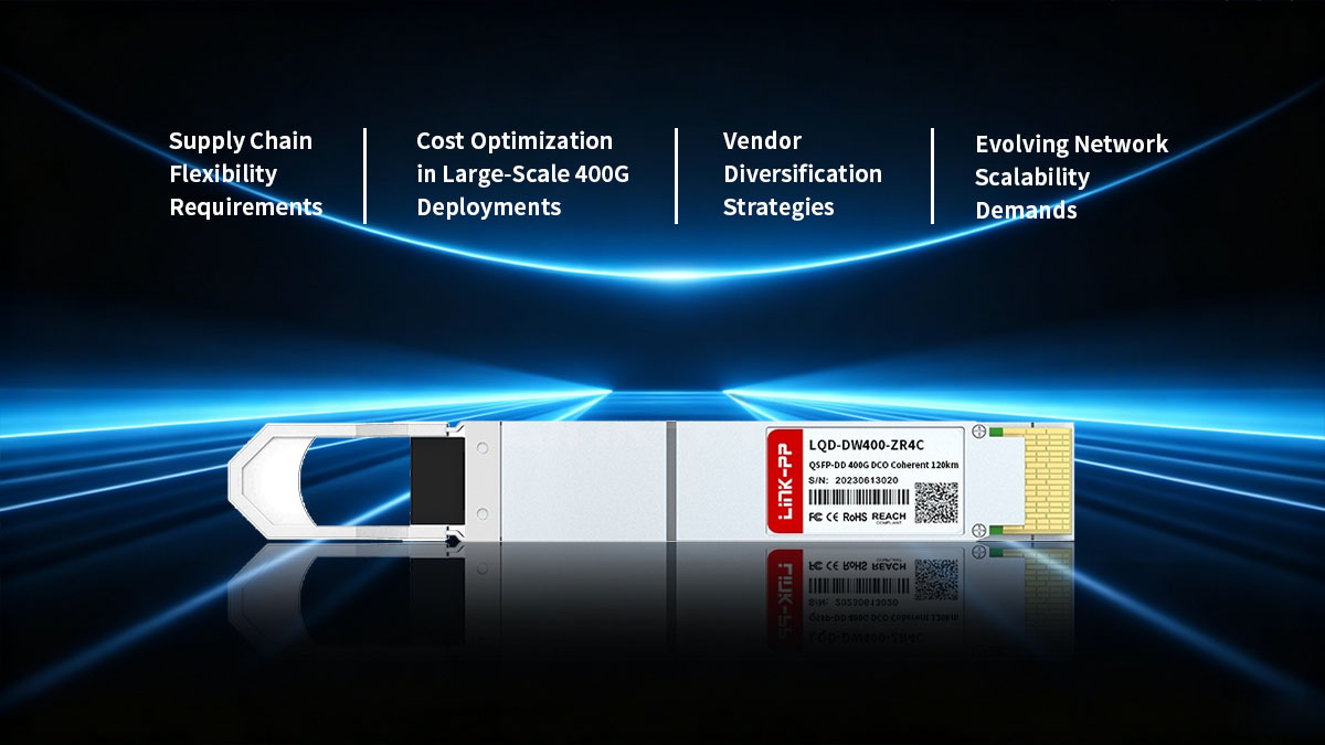 Pourquoi les entreprises envisagent-elles des alternatives au Cisco QDD-400G-ZRP-S&nbsp;?