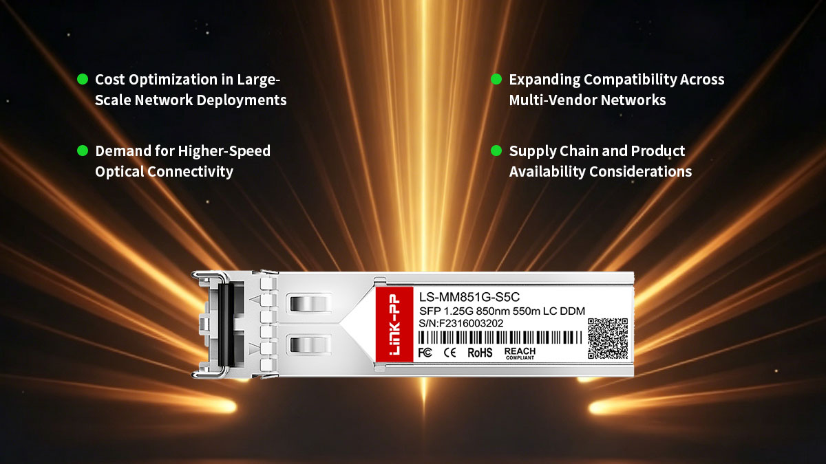 Pourquoi les entreprises envisagent-elles des alternatives aux modules SFP de TP-Link ?