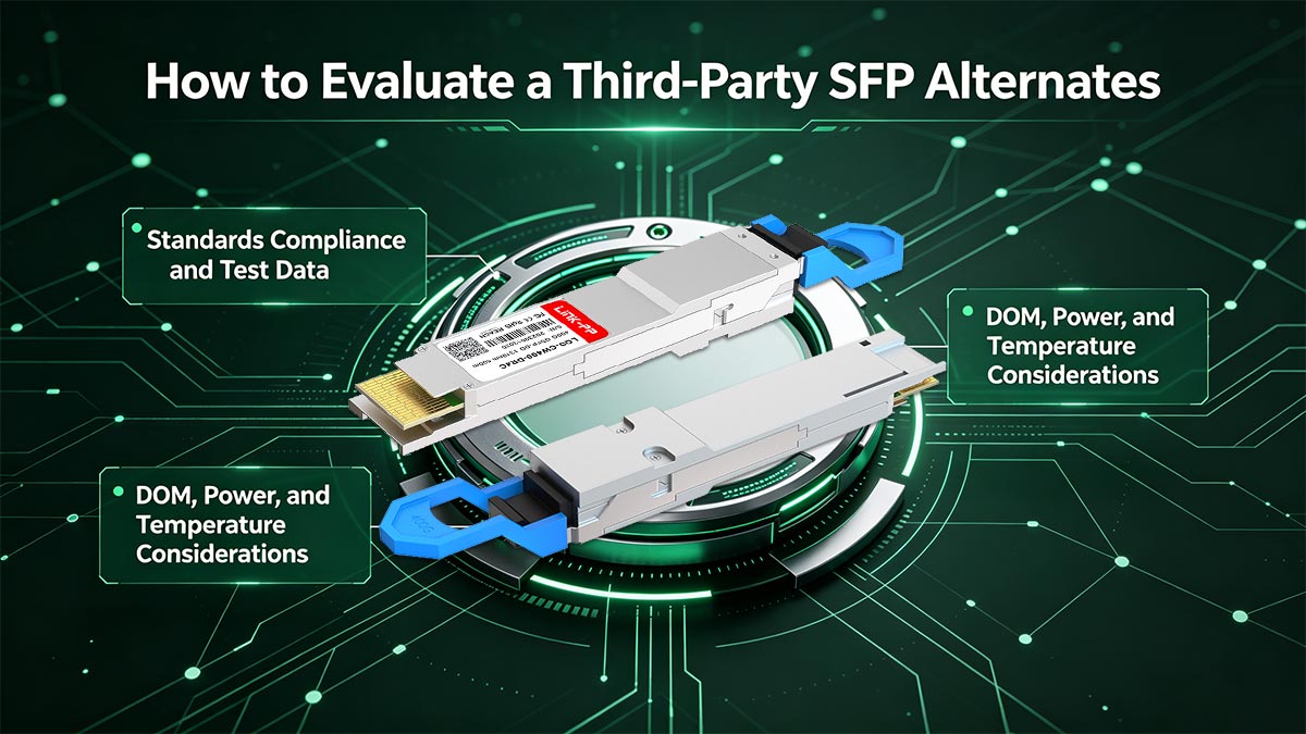 Cómo evaluar alternativas SFP de terceros