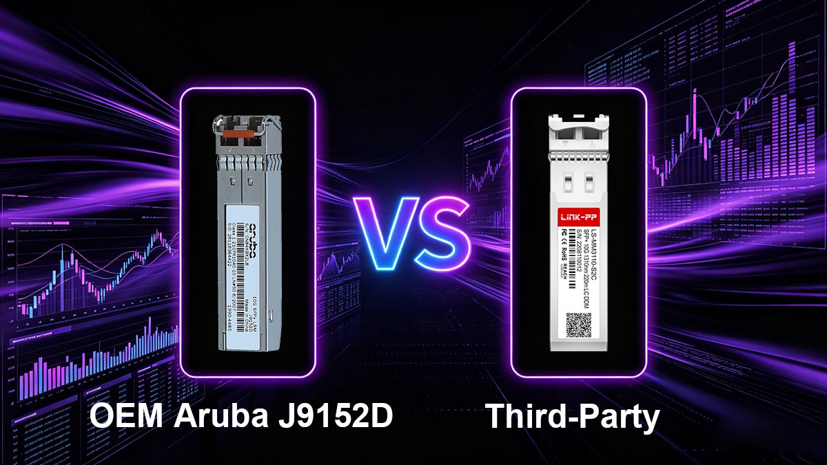 Direct Benchmarking: OEM Aruba J9152D vs. Third-Party Transceivers
