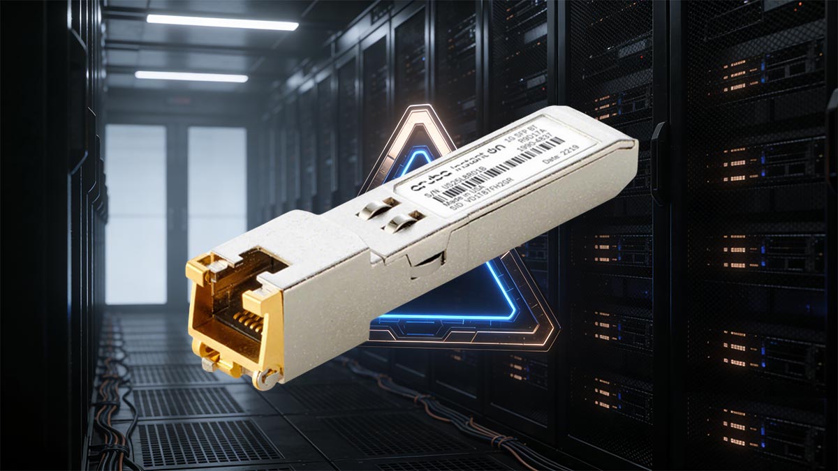 Panoramica e specifiche del modulo SFP in rame R9D17A.