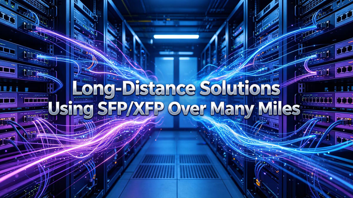 Long-Distance Solutions Using SFP XFP Over Many Miles